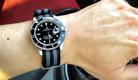 16613 rolex nato strap|rolex submariner with nato strap.